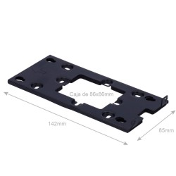 Akuvox AK-KIT-R20KPS51-POE - caja Kit Akuvox con placa de videoportero IP de 2 Mpx