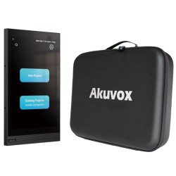 Akuvox AK-INSTALLER-KIT - Kit de instalador para videoporteros con pantalla IPS de 8" PoE y WiFi