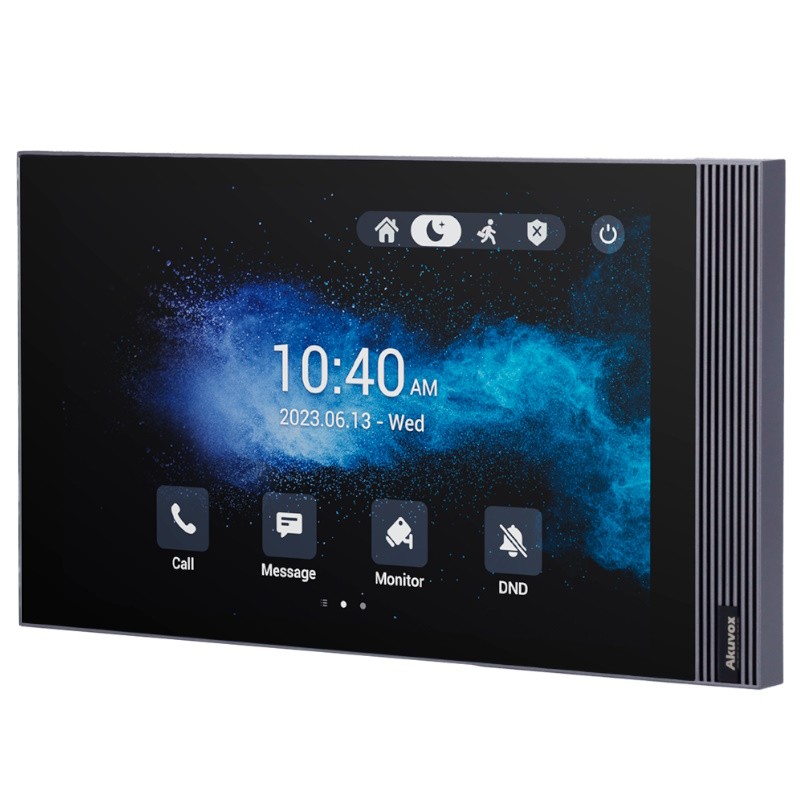 Akuvox AK-S563-S - Monitor de videoportero IP Akuvox con pantalla IPS de 8 pulgadas