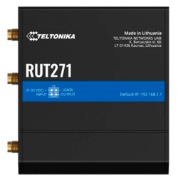 Teltonika TK-RUT271 - Router industrial con conectividad 5G RedCap y respaldo 4G LTE Cat 4