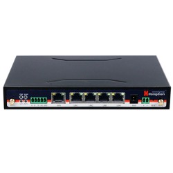 Hongdian HG-H8870-NREA-CS-3W - Router industrial 5G Dual SIM Wi-Fi 5 con 4 puertos PoE