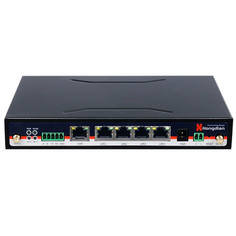 Hongdian HG-H8870-NREA-CS-3W - Router industrial 5G Dual SIM Wi-Fi 5 con 4 puertos PoE