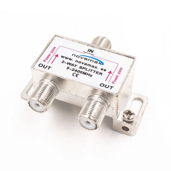 Novamax NV030002L -  Distribuidor de 2 salidas.
