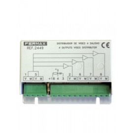 Fermax 2449 - Distribuidor de Video 4 salidas VDS 4+N