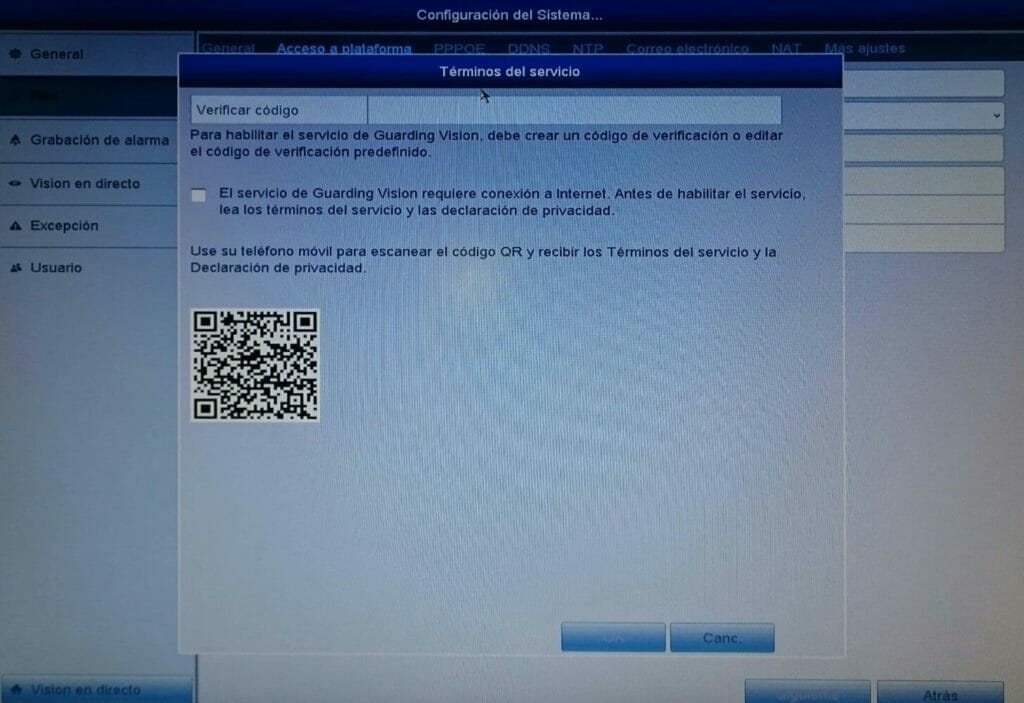terminos del servicio safire easyconnect