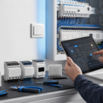 Instalador configurando productos de Shelly