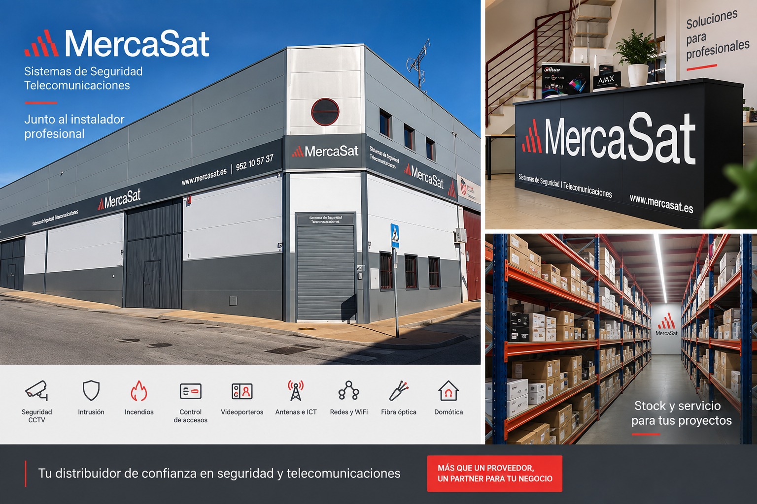 Instalaciones de Mercasat en Málaga